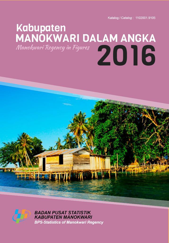 Kabupaten Manokwari Dalam Angka 2016